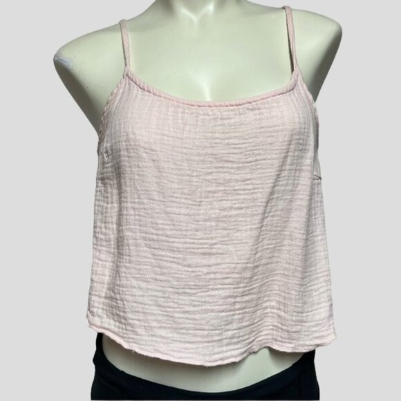 Cotton On Spaghetti Strap Crop Summer Tops Set of 2 - Picture 2 of 15